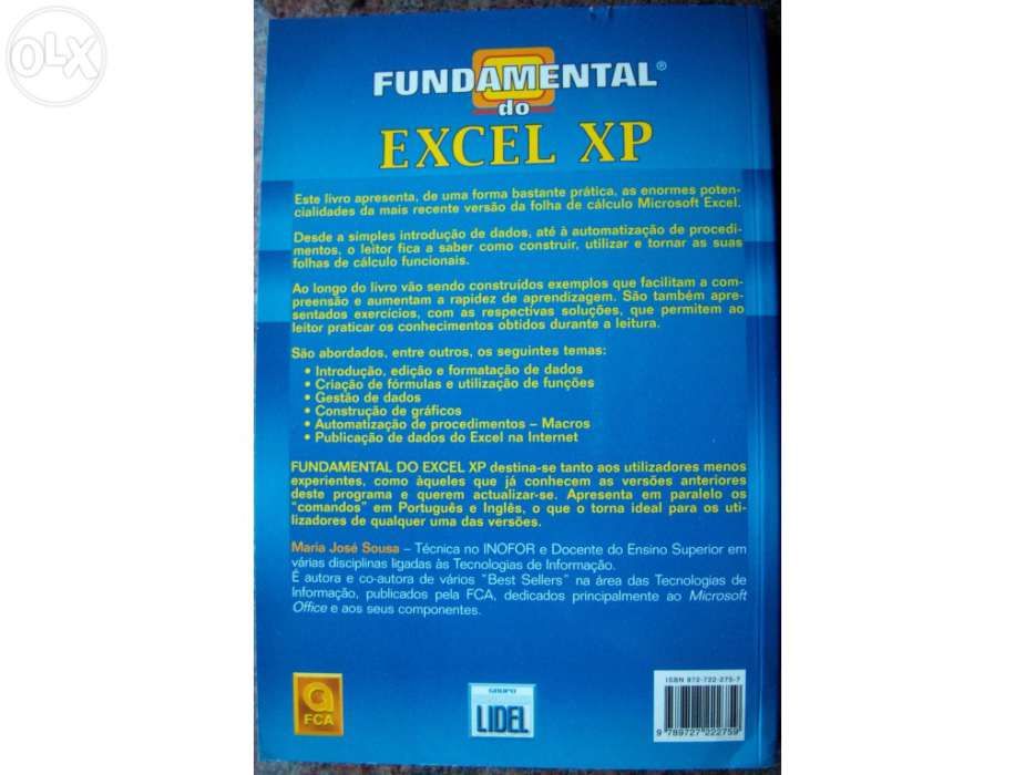 Conjunto de 3 livros fundamental windows xp (s,o, /excel/word/ppoint)