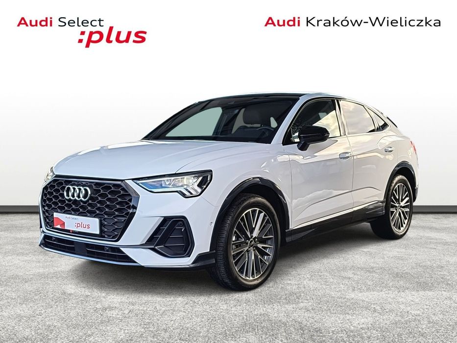 Audi Q3 Sportback Gwarancja 10-2029! Pakiet Czerń! Ambiente! Panorama! Design Selection!