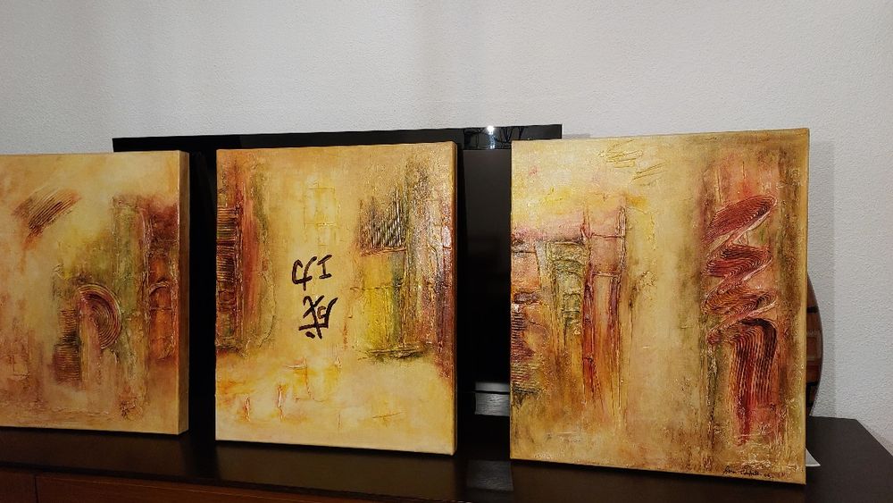 telas novas- conjunto de 3- liquidação