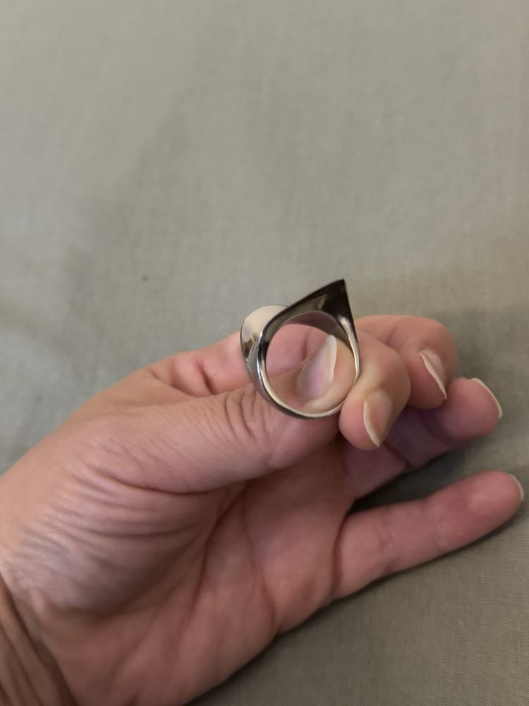 Anel aço da Oro vivo tamanho 19,15 mm