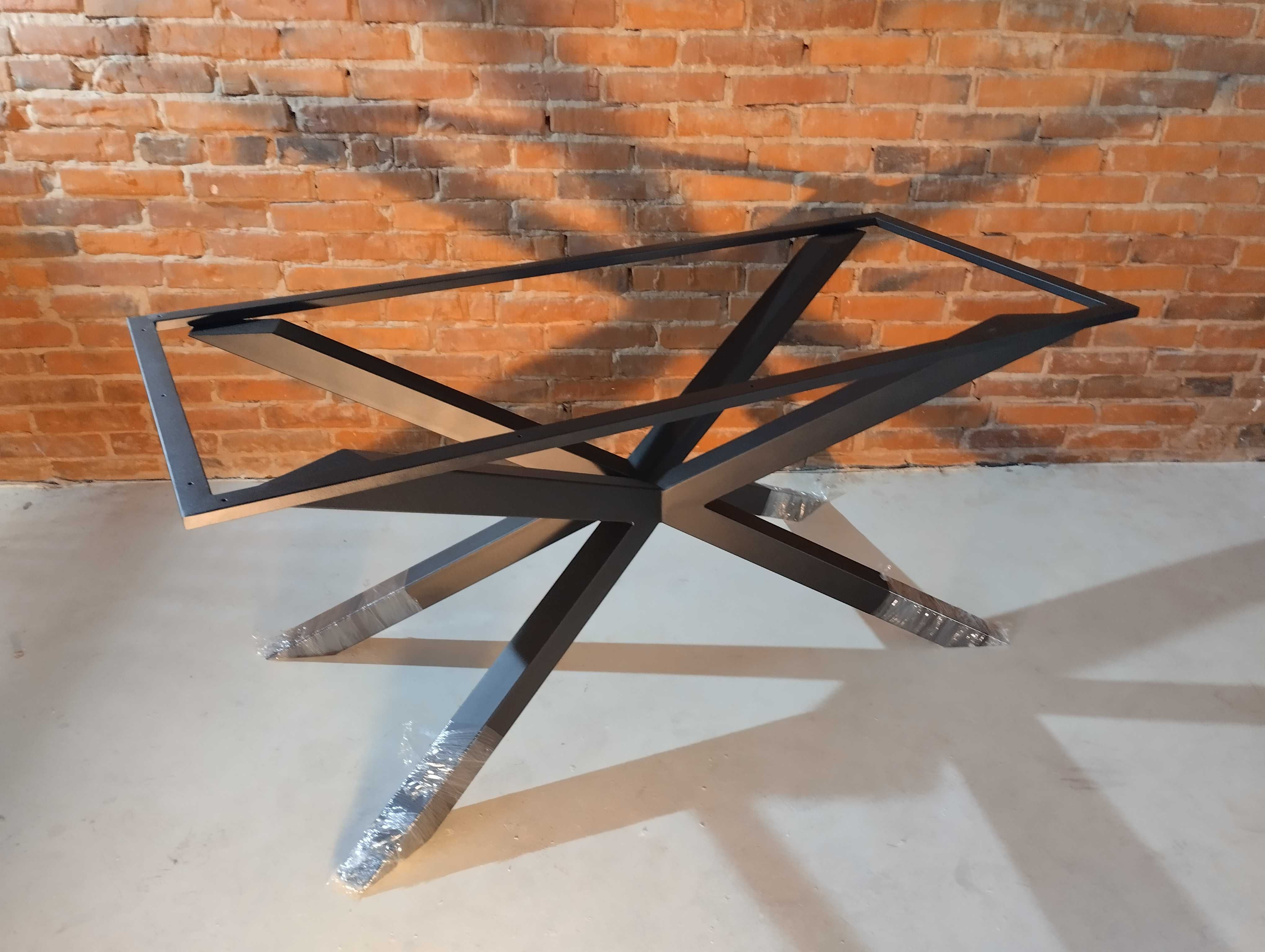 Podstawa 160x80cm Stelaż PAJĄK GWIAZDA Noga metalowa stołu Metal-art