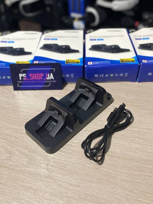 Зарядна станція для геймпадів dualshok 4 для джойстиків пс4