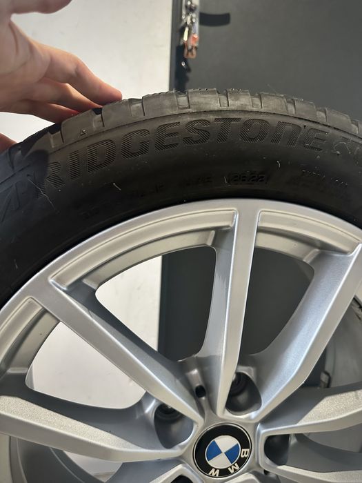 4x Koła zimowe BMW 3 F30/F31 | 17” Felgi + opony Bridgestone Run Flat