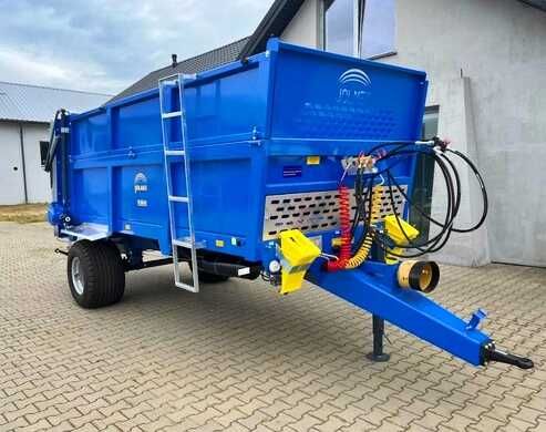 Rozrzutnik obornika 3.5t 4.5t Rozrzutnik jednoosiowy / tandem 2osiowy