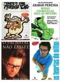 Pack 4 Livros de Humor - RAP, Nuno Markl, Nilton