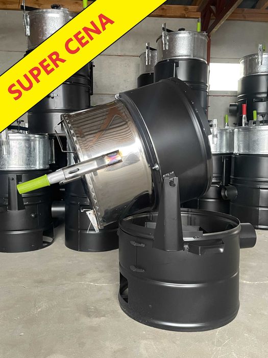 ZBIORNIK 60L 100L 160L ocynkowany nierdzewny Parnik parownik węglowy