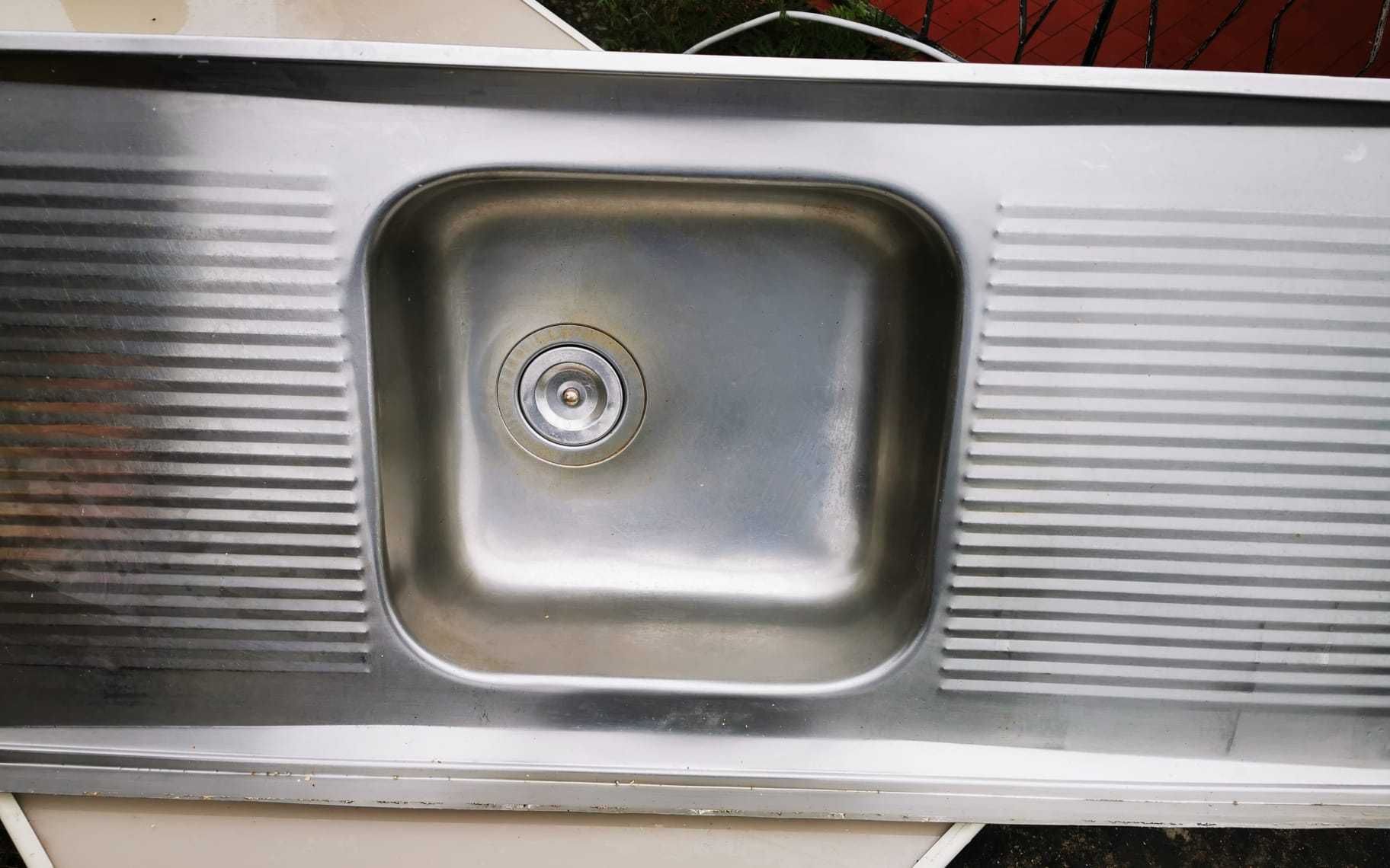 Lava louça inox 120x50