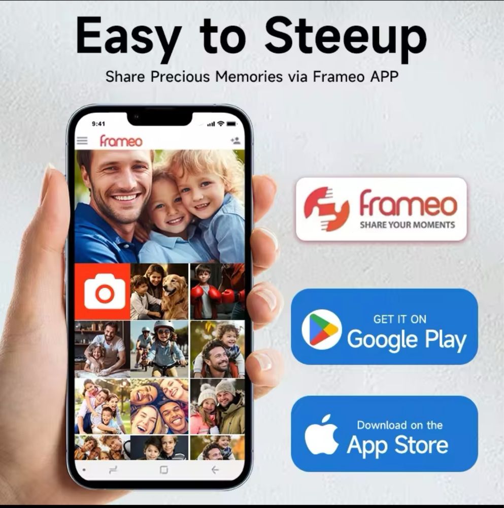 Цифрова електронна фоторамка Frame FRAMEO