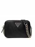 Guess Torebka Damska Torba Noelle Czarna Logowana T554