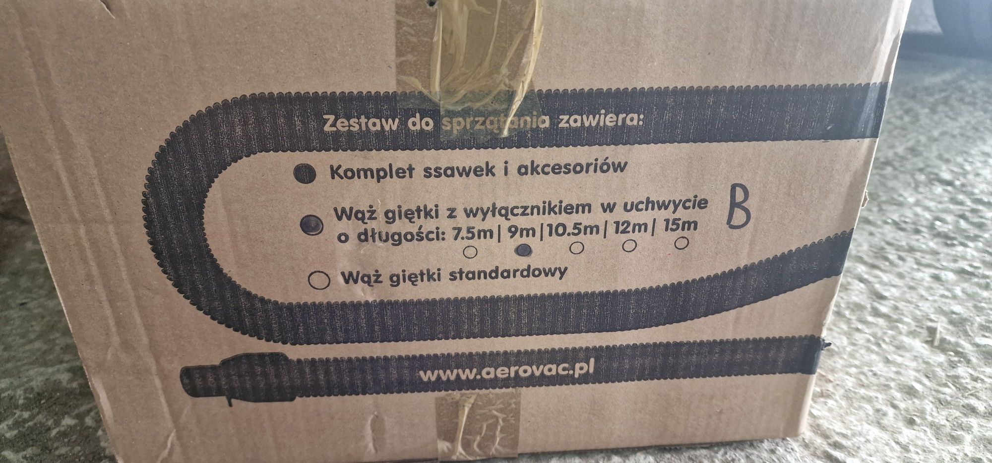 Odkurzacz centralny Sistem Air Tecno R - evolution 150