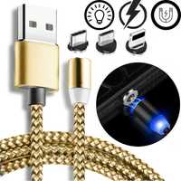 Магнітний кабель Micro USB Lightning Type-C для зарядки