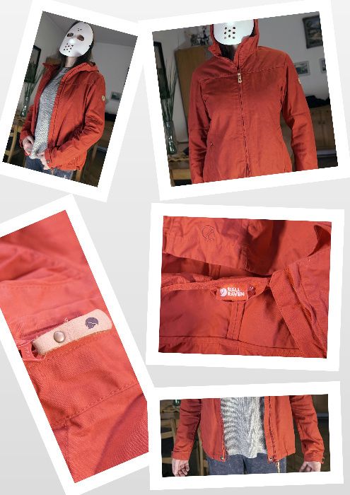 Kurtka trekkingowa techniczna outdoor FJÄLLRÄVEN G-1000 Stina Jacket