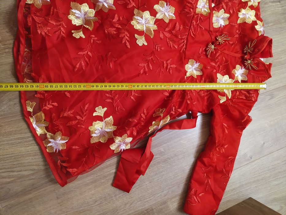 Sukienka dla dziewczynki w stylu orientalnym przebranie 120 z metką