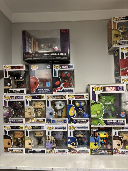 Funko Pop Marvel/Star Wars/DC