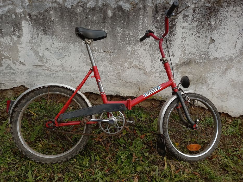 Rower wigry 3 składak sprawny prl