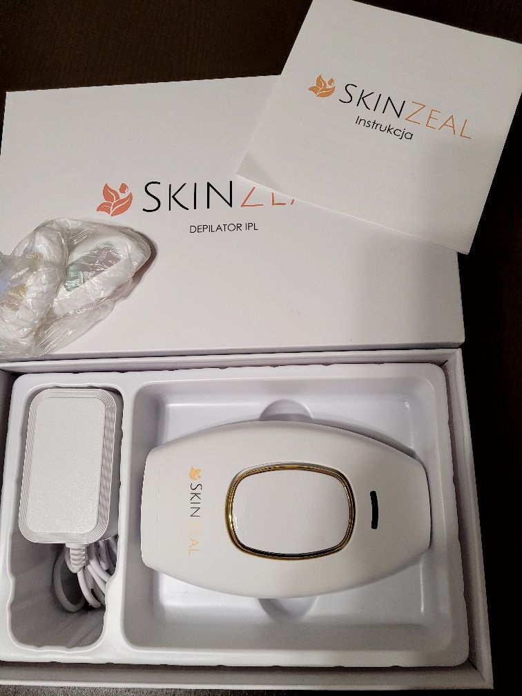 Depilator IPL Skinzeal. Nowy