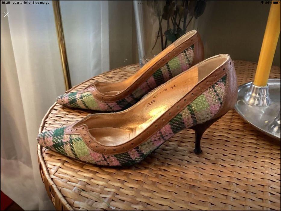 Sapatos tacão italianos