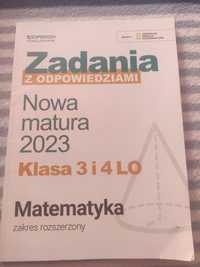 Zadania z odpowiedziami nowa matura 2023 matematyka Operon