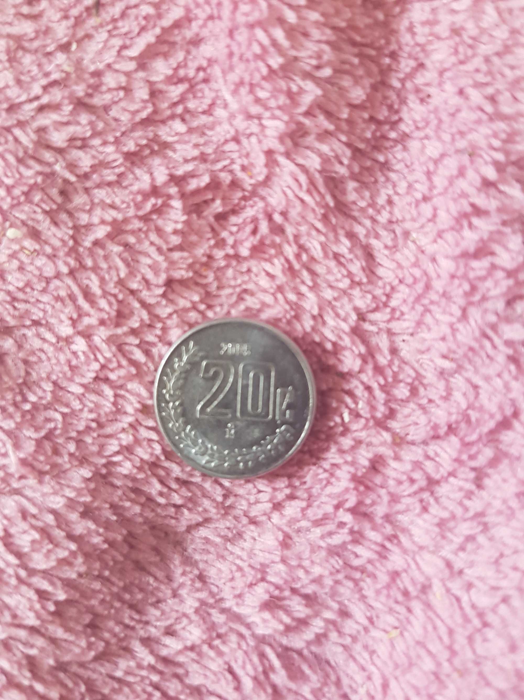 Moneta odwrócona 20 centavo