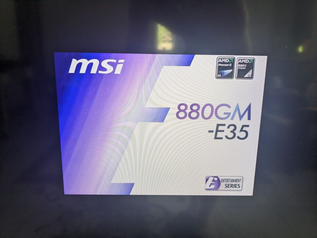Комплект Материнська плата AM3, 880GM-E35 + проц 3,2gHz + ddr3 8gb