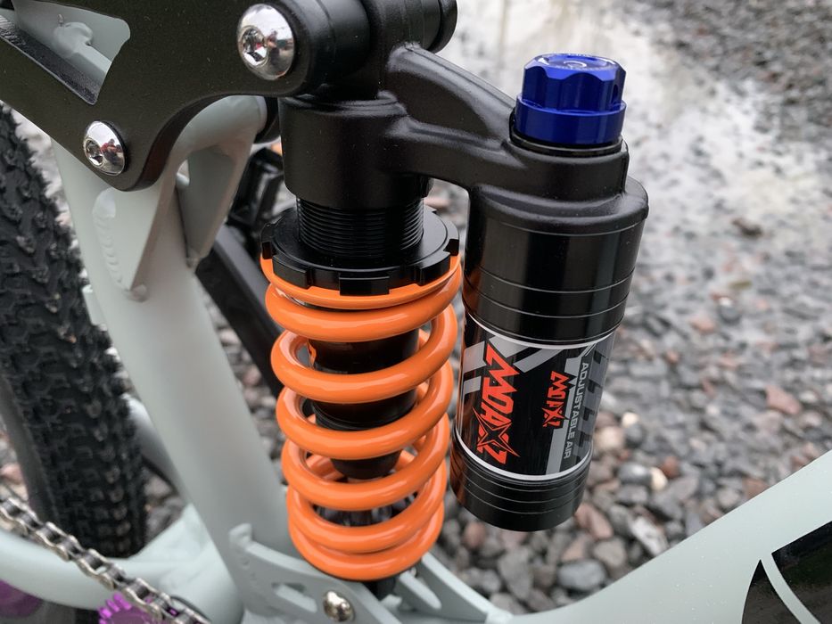 Велосипед AILUDE • двохпідвіс • Повітряні аморти • Deore