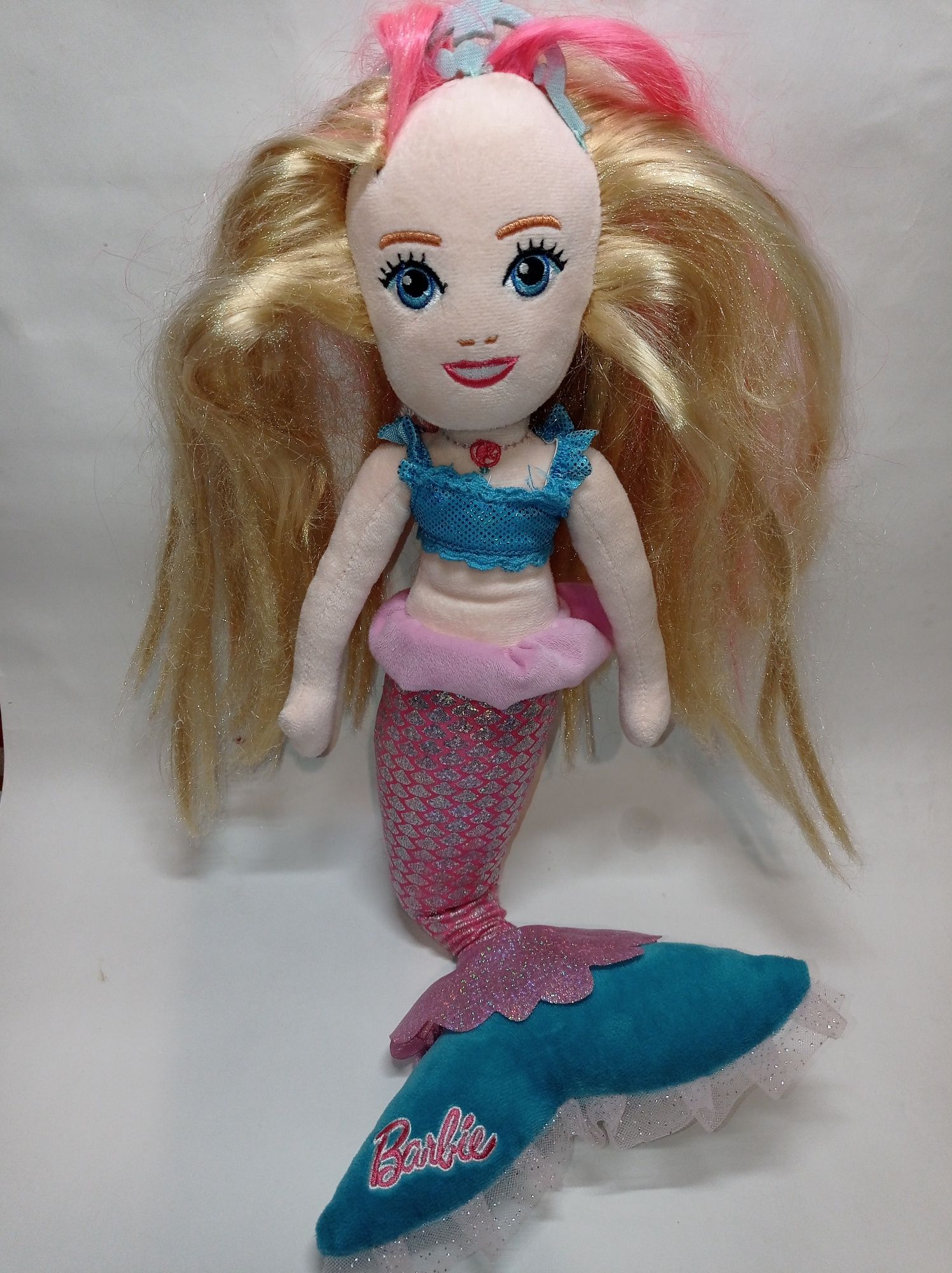 Мягкая куколка лялька кукла русалка русалочка Барби Barbie 43 см
