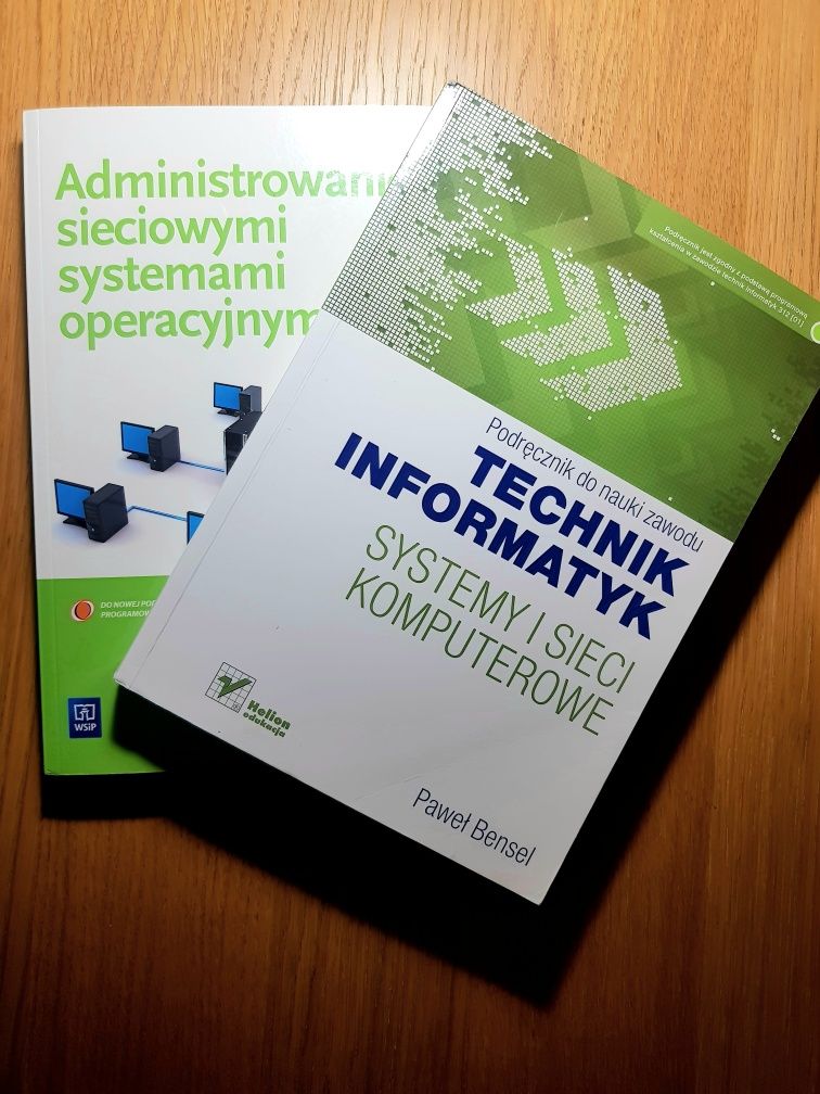 Technik informatyk książki podręczniki do nauki zawodu