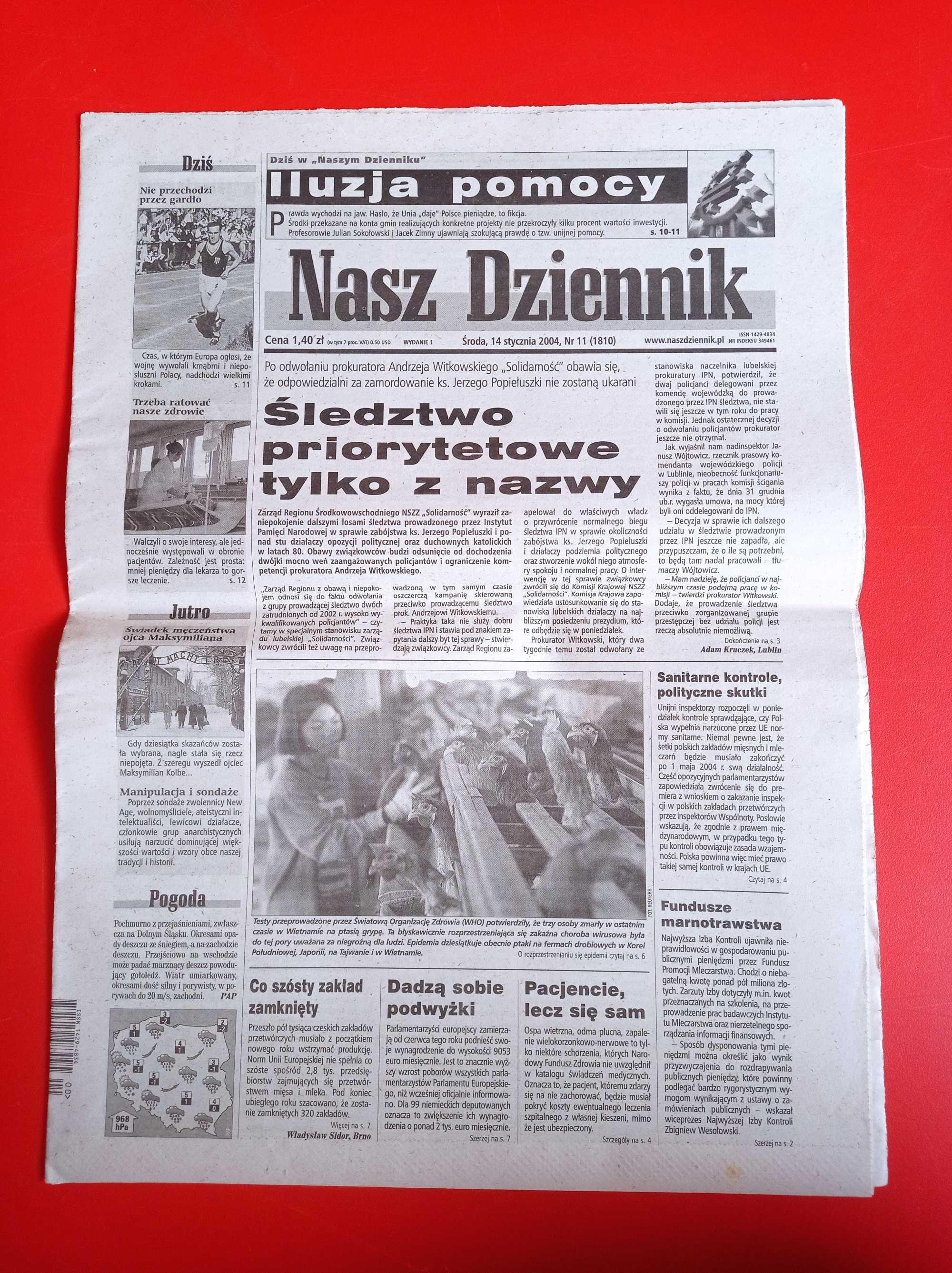 Nasz Dziennik, nr 11/2004, 14 stycznia 2004