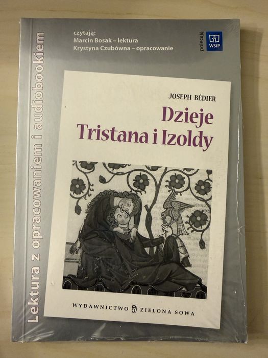 Dzieje Tristana i Izoldy J. Bedier lektura z opracowaniem,audiobooki