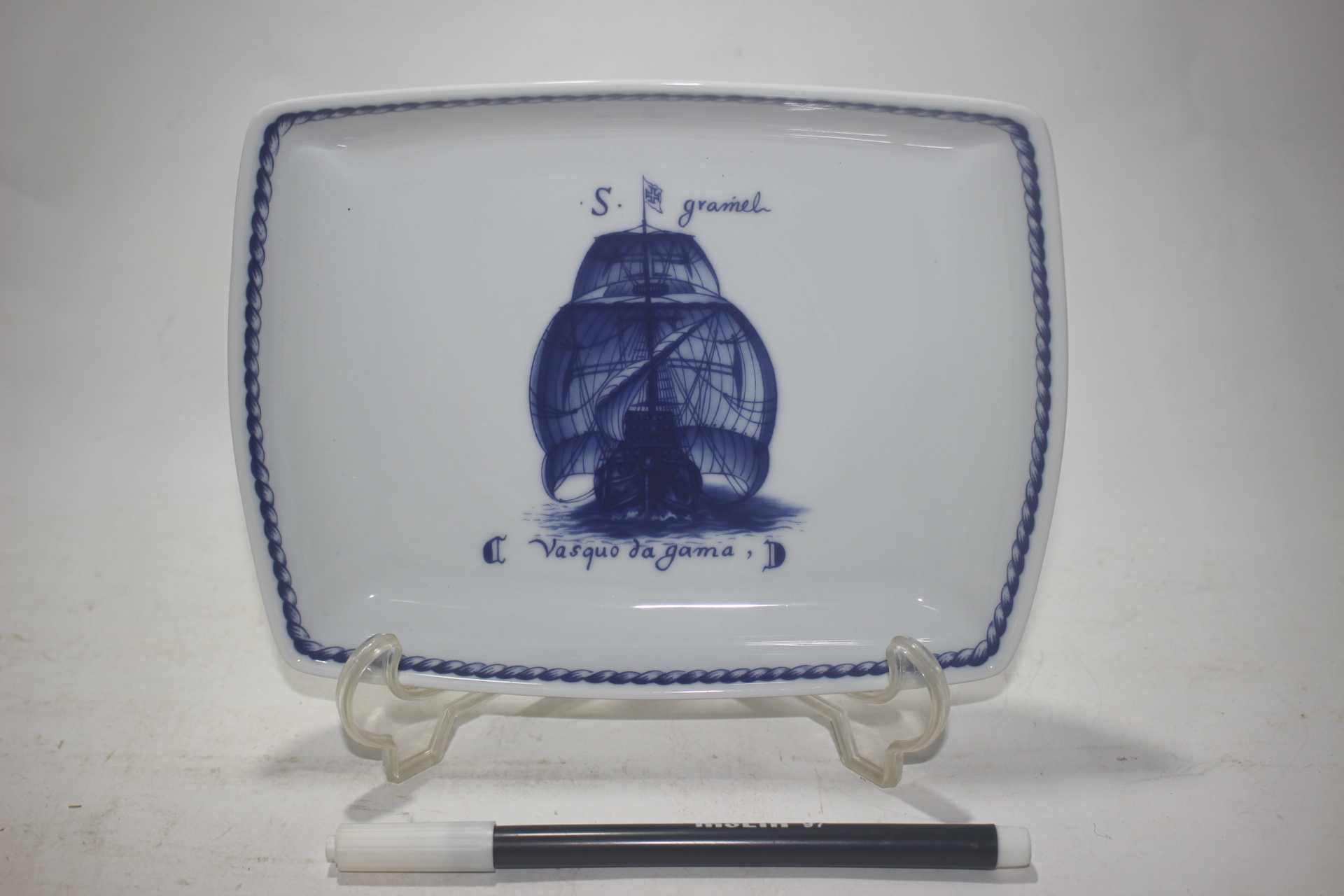 Despeja Bolsos - Porcelana Vista Alegre - Caravela de Vasco da Gama