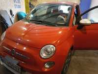 Fiat 500e помаранчевий