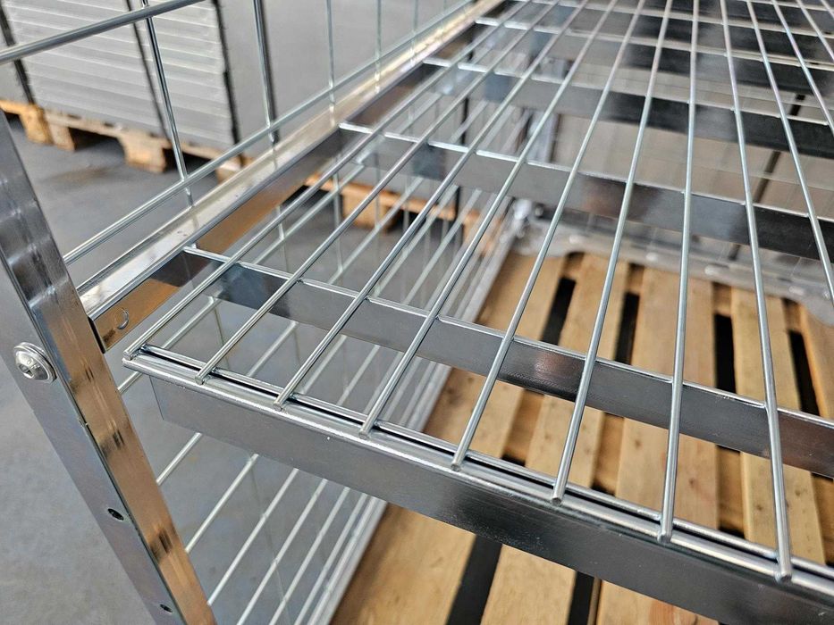 Kosz Nadstawka Kontener Gitterbox Regał Magazynowy Transportowy EURO