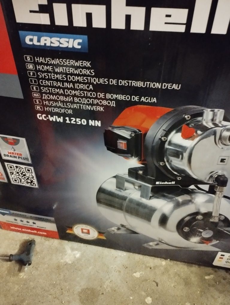 Pompa do wodyeinhell ge-aw 1144 gcww12-50nn smart hydrofor Smart conne