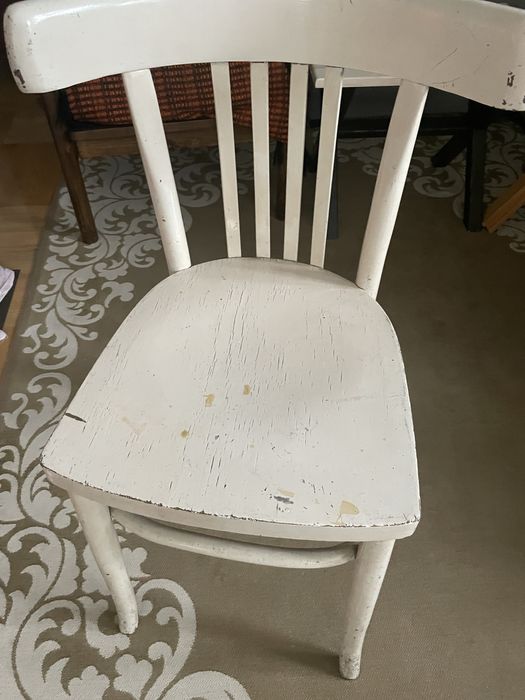 Krzesło krzesła prl vintage thonet gięte
