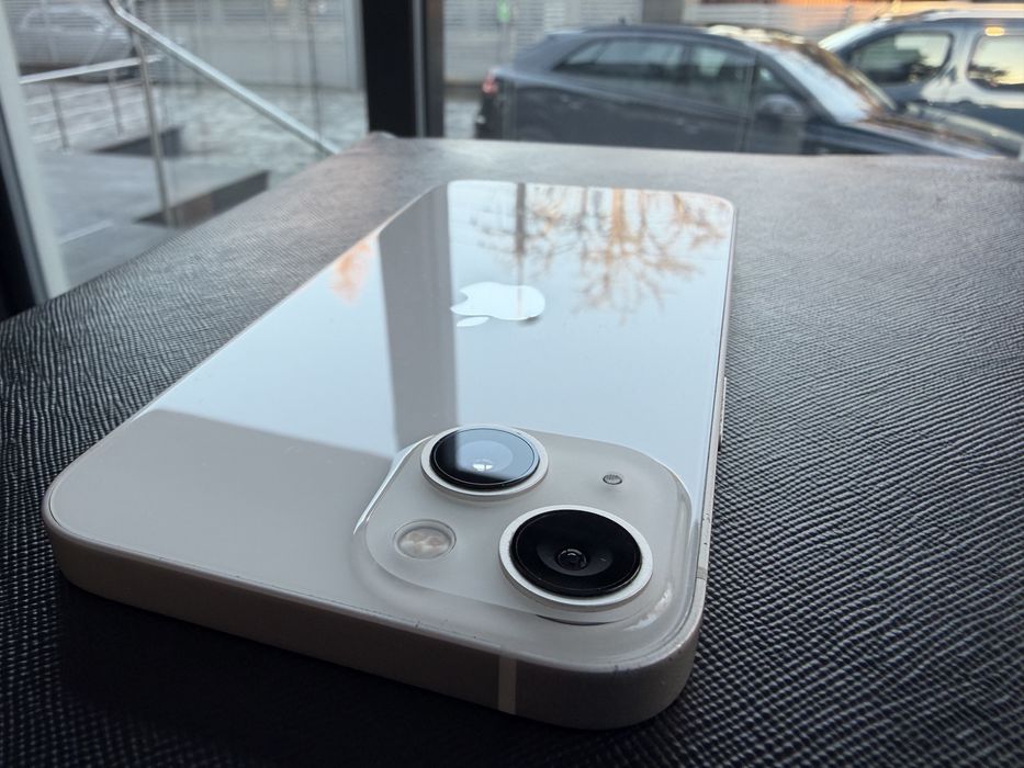 Iphone 13 128GB biały, ekran igła, nowy kabel, słuchawki EarPods