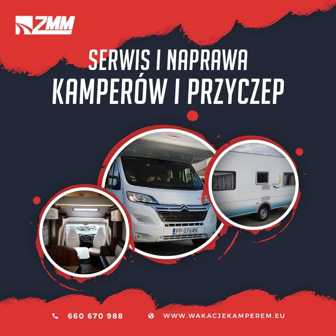 SERWIS I NAPRAWA Kamperów i Przyczep Kempingowych Montaż Klimatyzacji