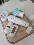 Braun Silk-épil 9 Flex zestaw premium depilator + końcówki + etui