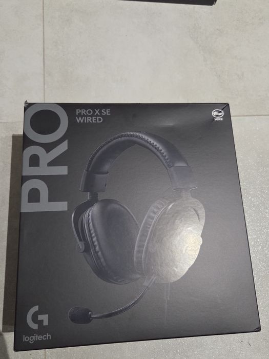 zestaw słuchawkowy przewodowy do gier Logitech G Pro X SE.