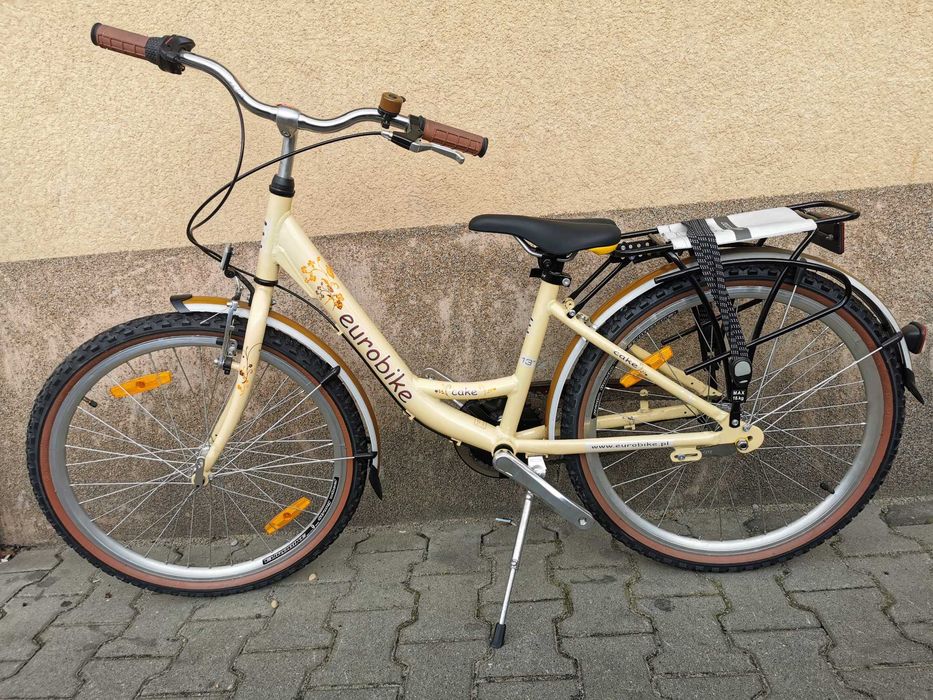 Rower miejski, EUROBIKE, damski,dziecięcy 24”
