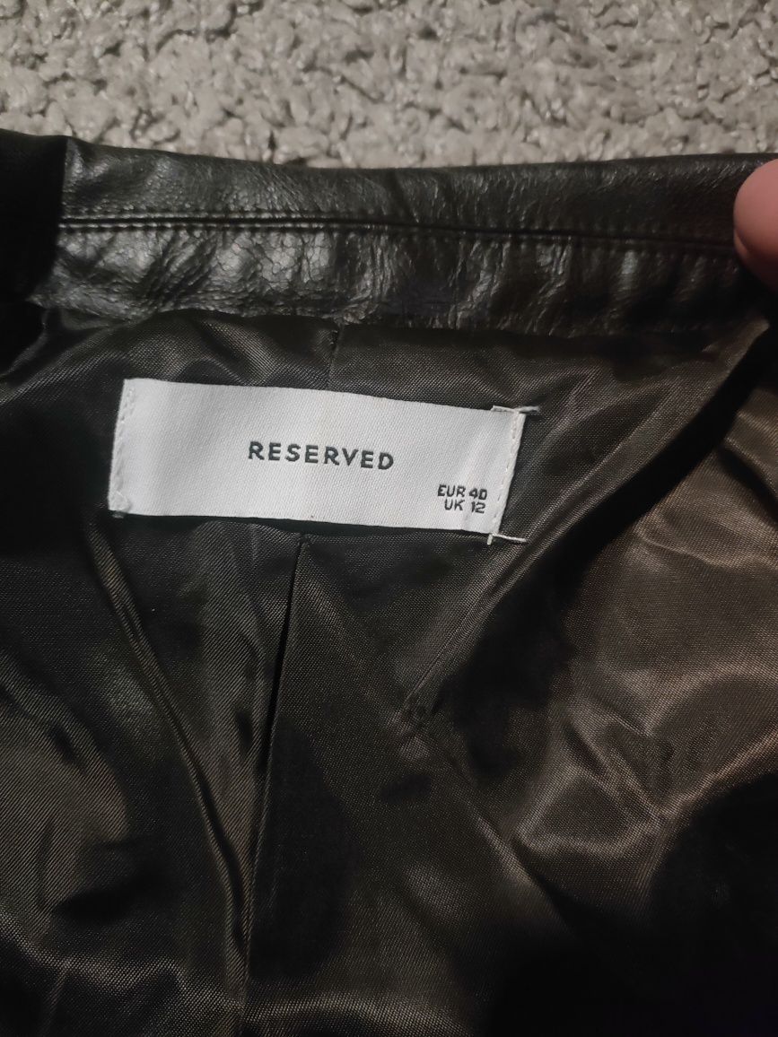 Marynarka skórzana Reserved roz 40