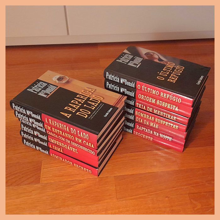PATRICIA MACDONALD - Pack 13 Livros a 3,5€ (Perfeito Estado)