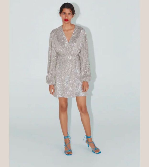 Плаття сукня Zara паєтки