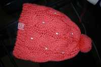 Ciepła zimowa czapka ROXY kolor różowy