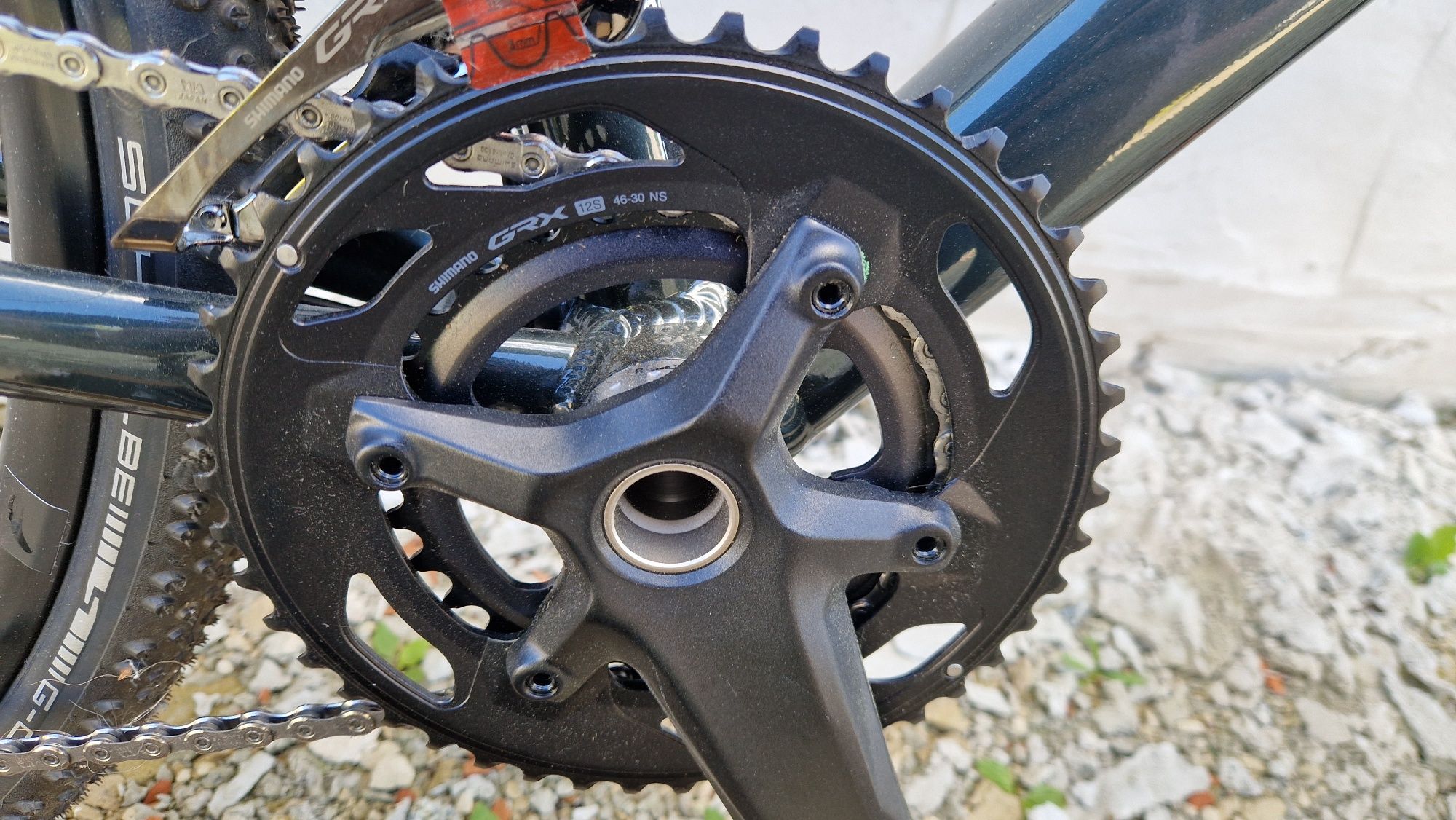 Nowe gravel Stevens prestige 2x12 GRX sztywne osie r58 2025 sztywne os