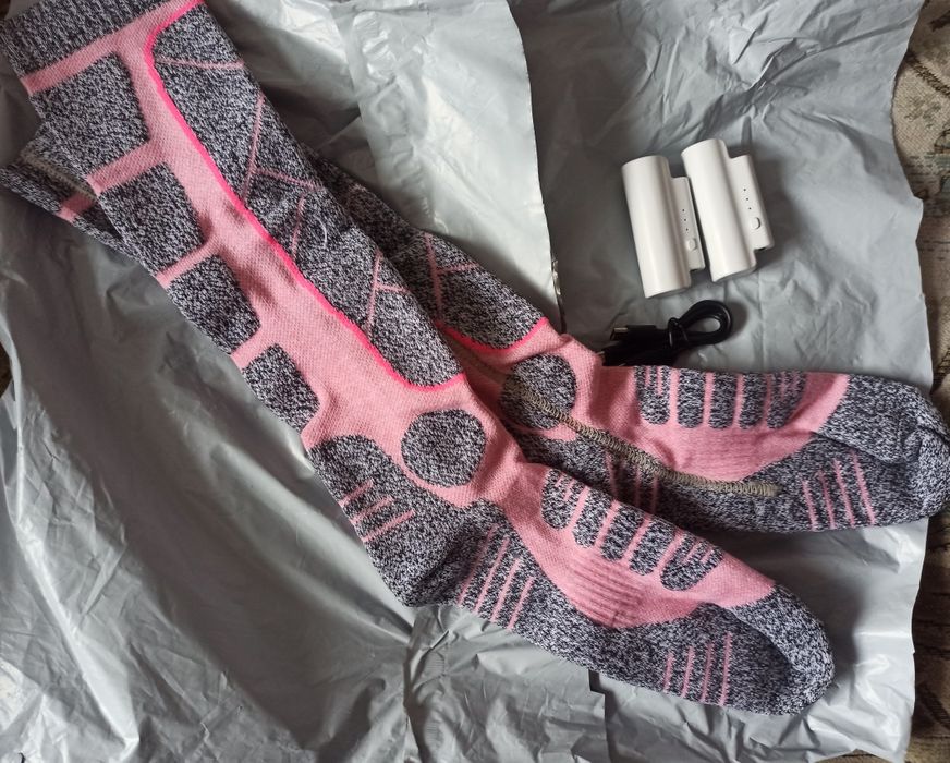 Носки с подогревом 36-43. Шкарпетки з підігрівом. Термоноски.