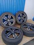 KOŁA ZIMOWE ALUMINIOWE TOYOTA RAV4 5x114 R19 7,5J ET40 OPONY 225/55 R19 103V NOKIAN WR SUV4