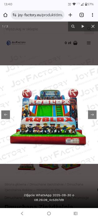 Wynajem dmuchanca ROBLOX