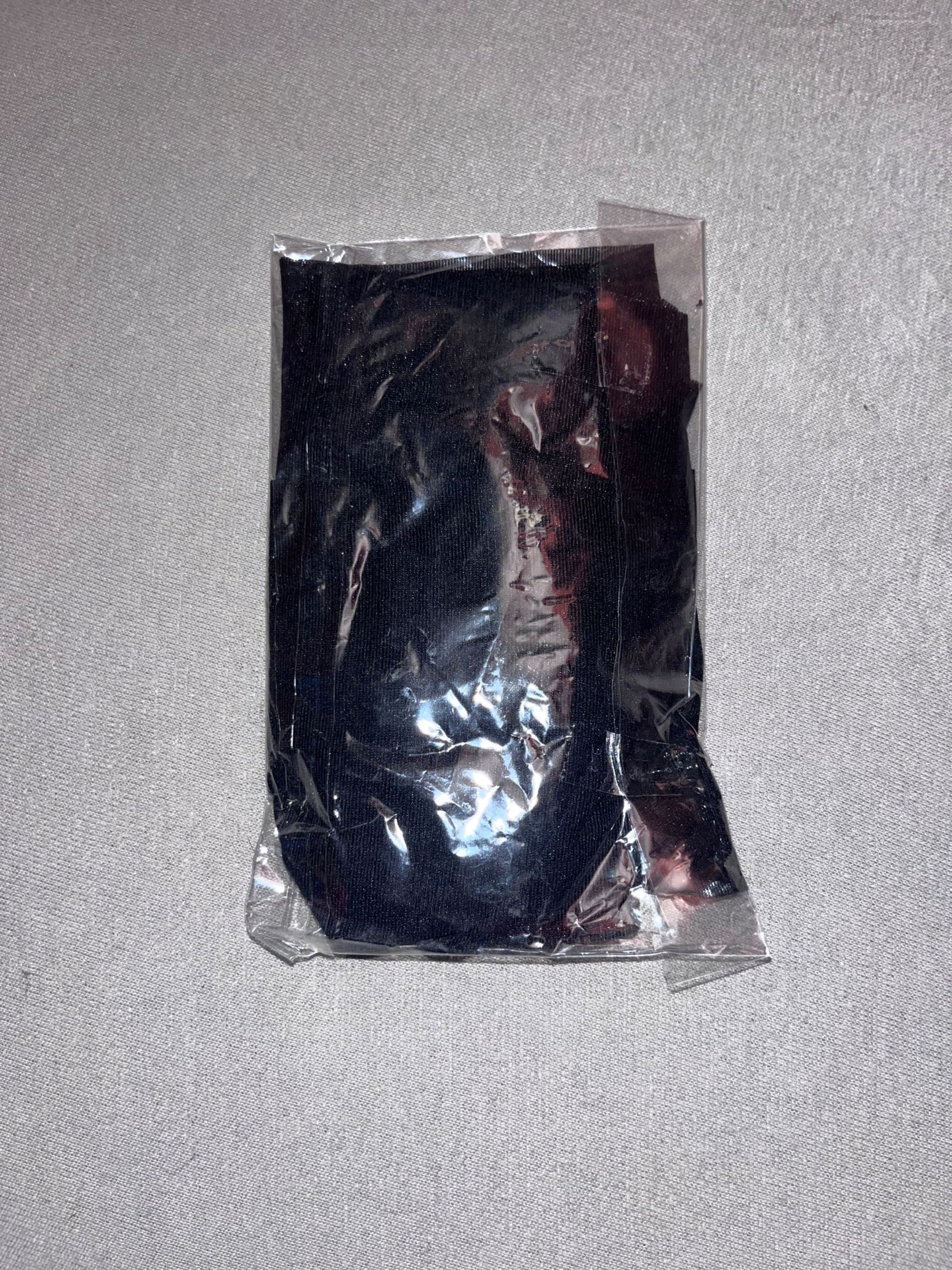 468/ Rajstopy S/M 30 den open crotch czarno czerwony świecąca lycra