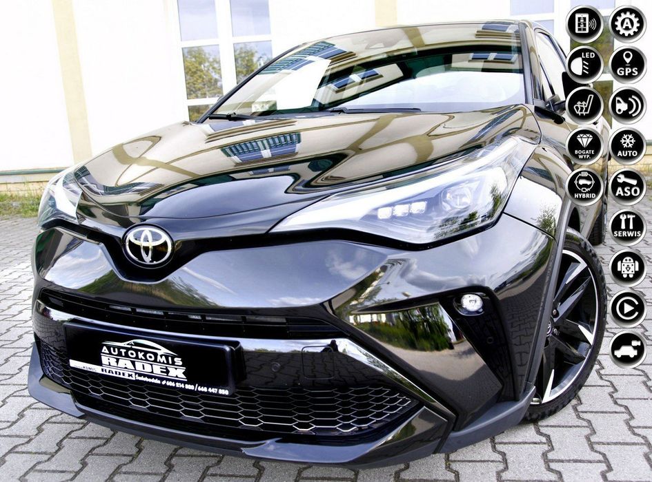 Toyota C-HR GRSPORT/Automat/Alcantara/Navi/Kamera/LED/2xPDC/ As.Parkowania/GWARANT