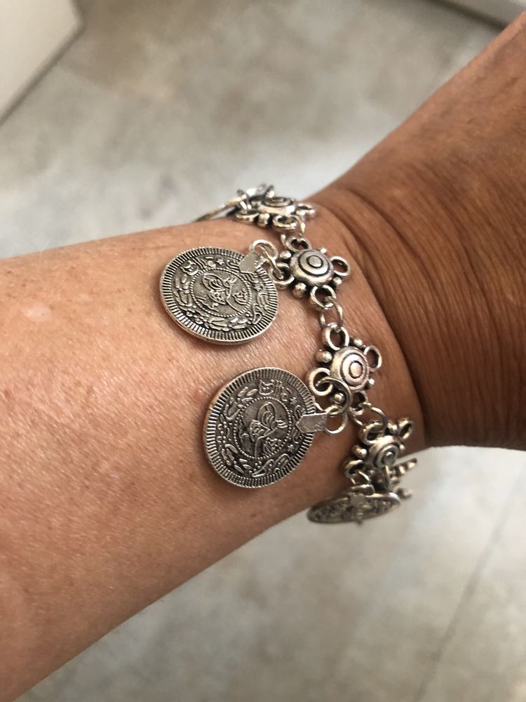 Pulseira prateada